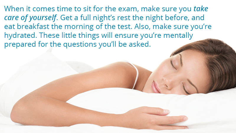 When it comes time to sit for the NCLEX exam, make sure you take care of yourself. Learn how on the AIAM Blog.