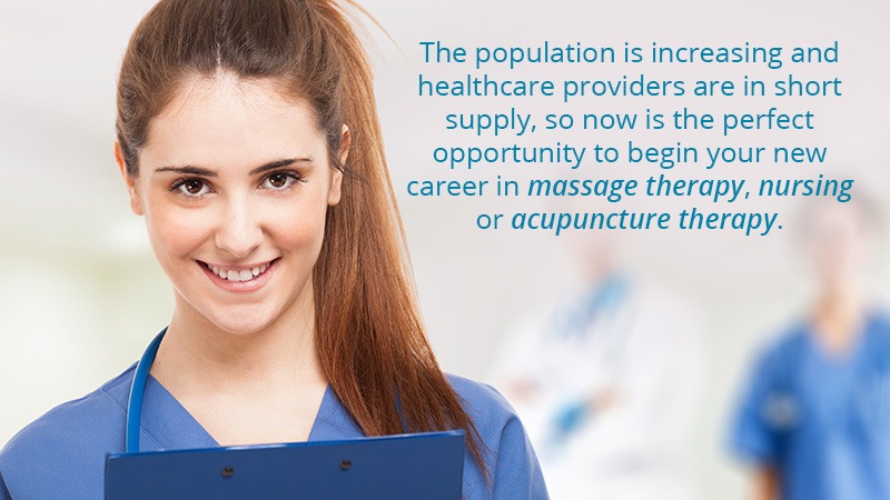 Healthcare Providers Are in Short Supply, Which Makes a Career in Massage Therapy a Great Choice