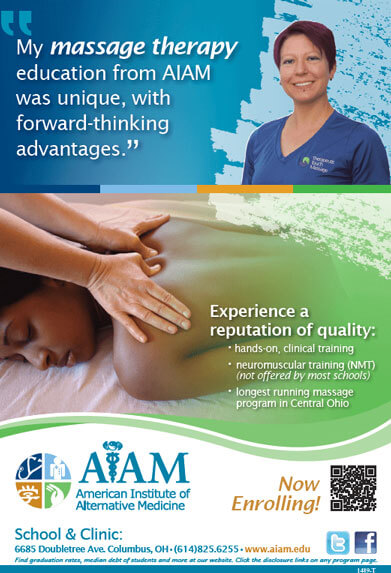 AIAM Alumni and Licensed Massage Therapist Lisa Binkley